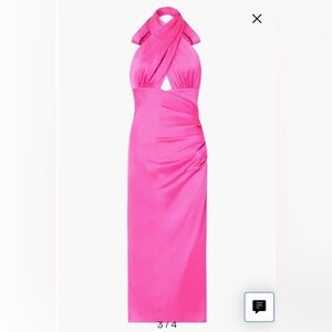 Milly Pink Midi Dress
